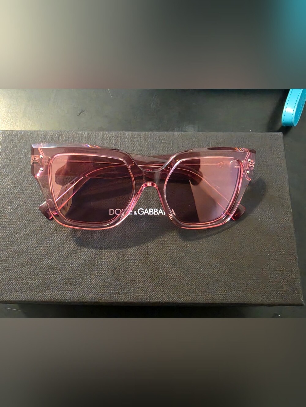 Dolce & Gabbana Women's Pink Statement Sunglasses